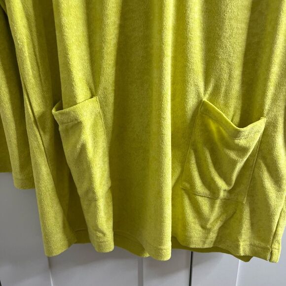Andie Yellow Terry‎ Hoodie Dress Tunic Swim Coverup size M NWT - Picture 7 of 12